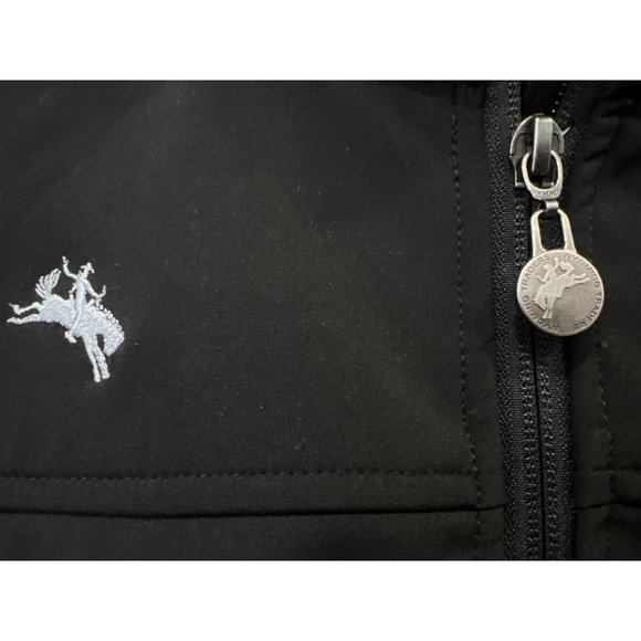 Wyoming Traders Cheyenne Soft Shell Jacket Womens XXL Black Zip Up Ranch NEW - Picture 3 of 7